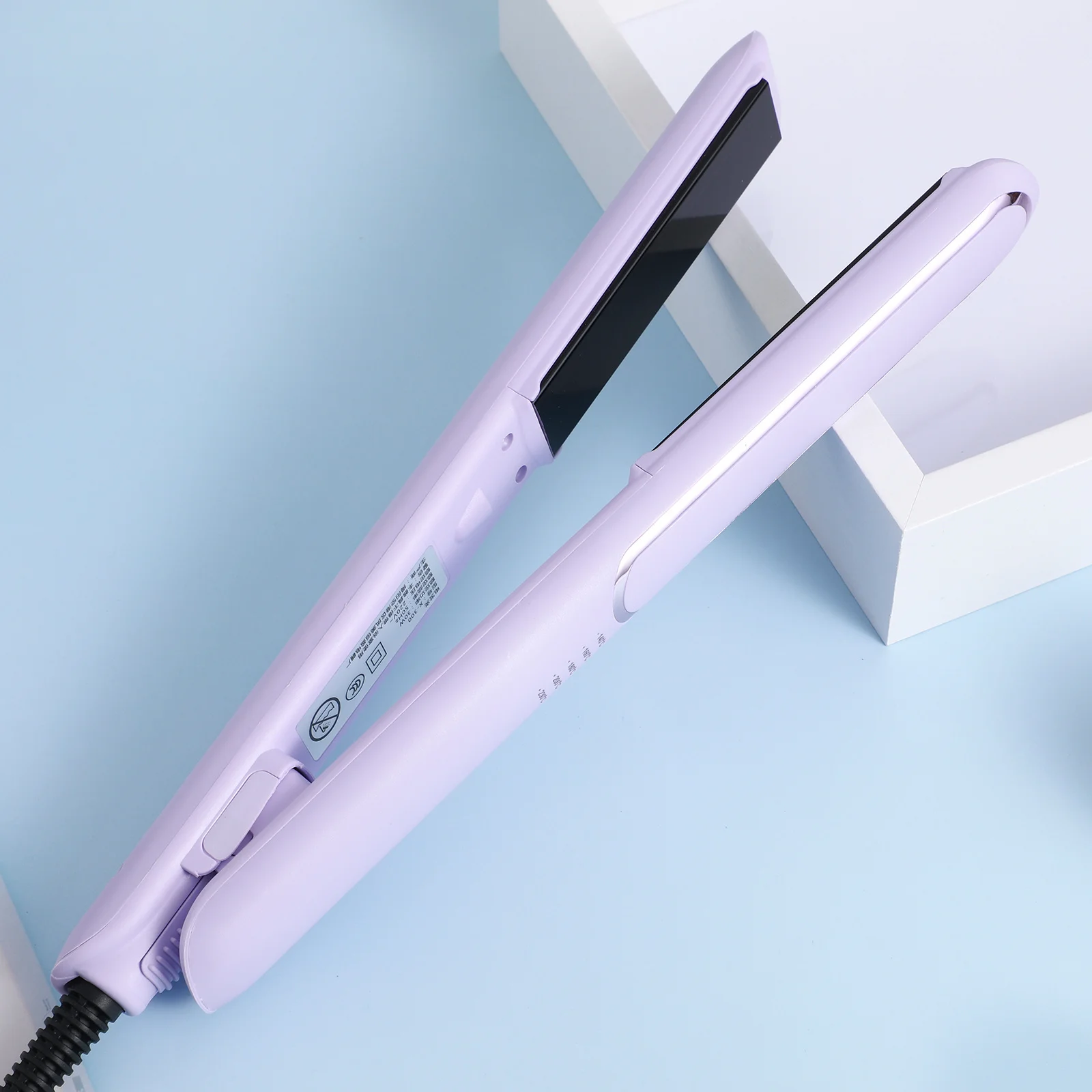 

Hair Straightener Iron with Dual Function 5 Adjustable Temperatures Compact Lightweight Flat Iron for Versatile Hair Styling At