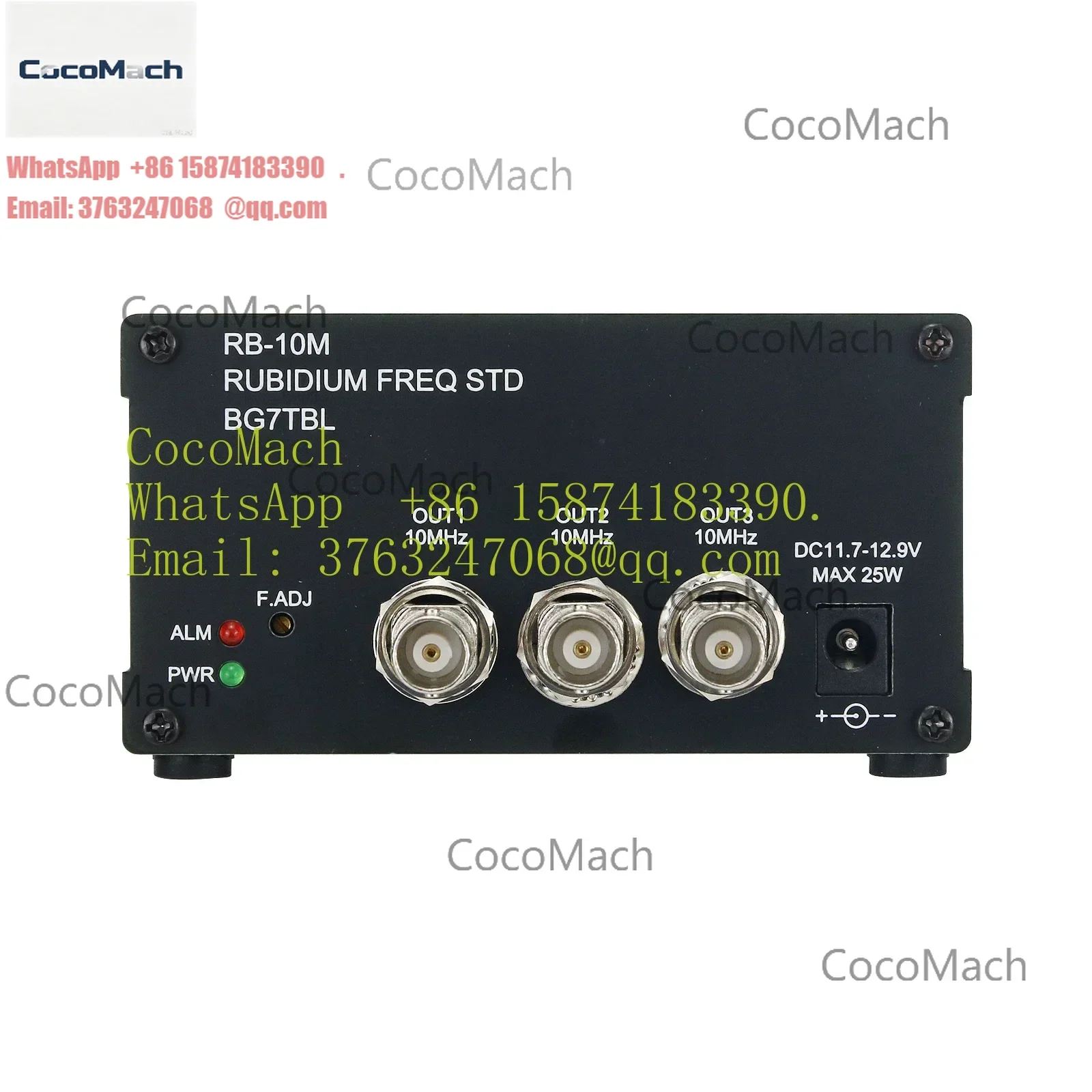 FA-2-3G PLUS 1Hz-3GHz Frequency Meter 11Bit Sec 10MHz OCXO Frequency Counter with Power Adapter
