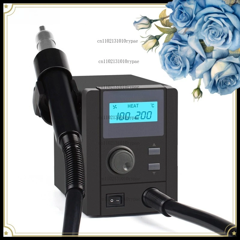 957DW + High-power Digital Display Hot Air Soldering Station with Automatic Sleep Function and Automatic Desoldering Function