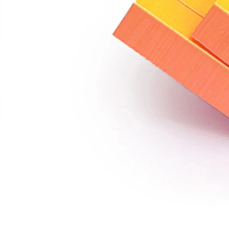 Cubo Magico 3D 5x5 Colorato, Giocattolo Antistress Divertente per Bambini e Adulti, Ornamento da Scrivania Luminoso al Buio