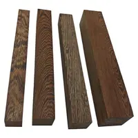 Natural Solid African Wenge Hardwood Square Sticks & Boards Unprocessed Raw Blanks for DIY Hand Carving and Custom Handle Craft 5
