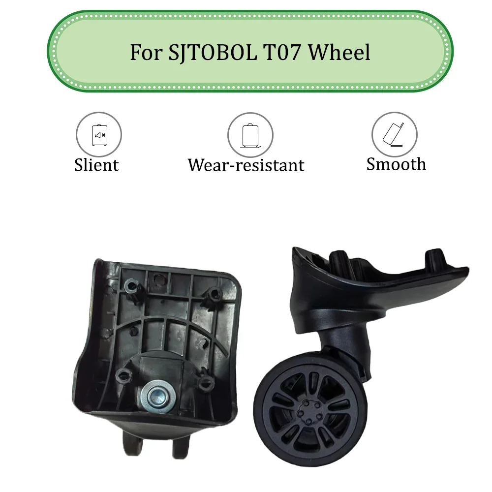 Suitable For SJTOBOL T07 Universal Wheel Trolley Case Wheel Replacement Luggage Pulley Sliding Casters wear-resistant Repair