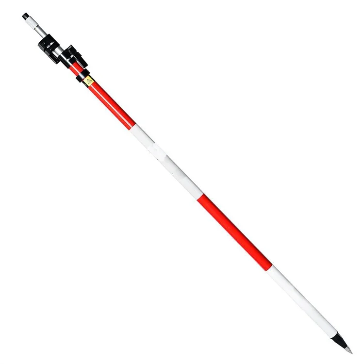 Levantamento Prism Pole com Twist Lock Bastão Topográfico Acessórios Tripie Novo 36 m 46 m 52 m 2024