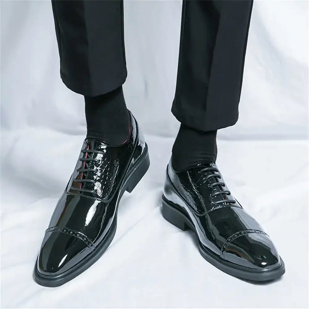 Semi-formal Size 41 Size 38 Men's Sneakers Formal Men Shoes Black Man Dress Shoes Sports Seasonal Luxery Tenya Lofers