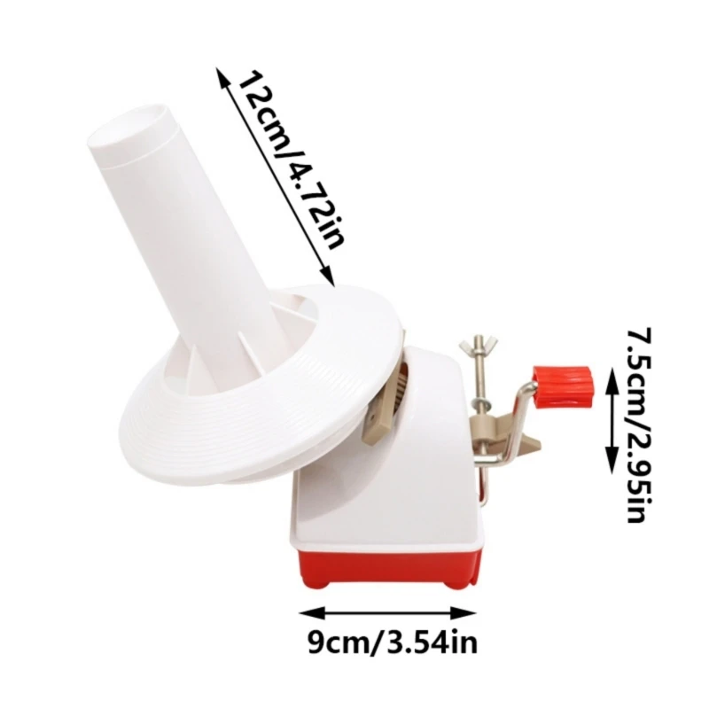 Nawijacz kulek przędzy i przędzy Parasolka jerzyków Ręcznie obsługiwana przędza Kulki Nawijarka Parasol jerzyków Podstawowe