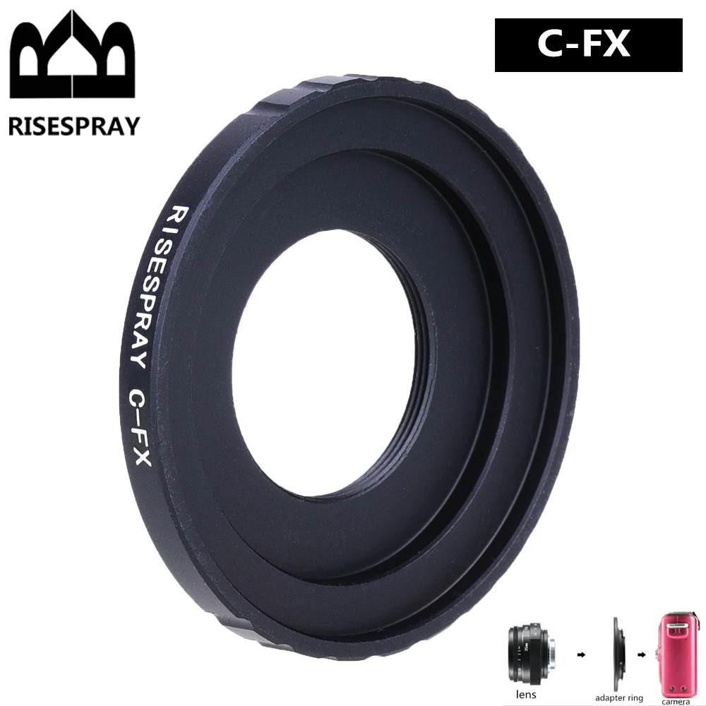 C-FX For C screw mount lens for Fujifilm X Mount Adapter Ring 1