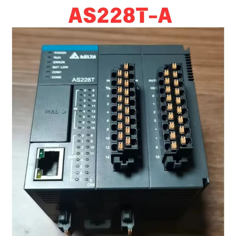 Used AS228T-A PLC controller Functional test OK