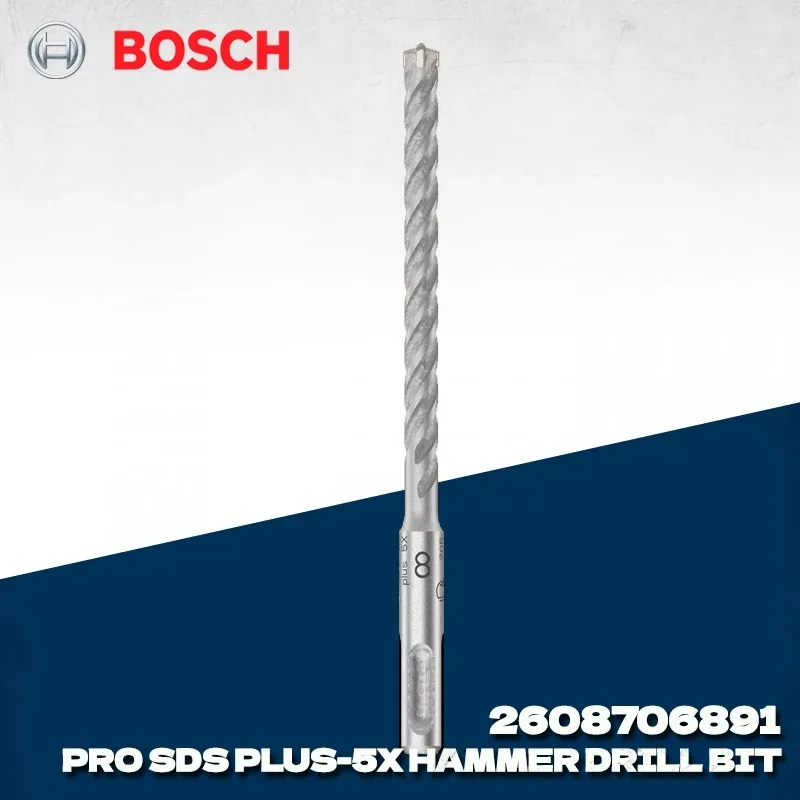 

BOSCH 2608706891 SDS Plus 5X Сверло Ударное сверло Bosch Профессиональные аксессуары для электроинструментов