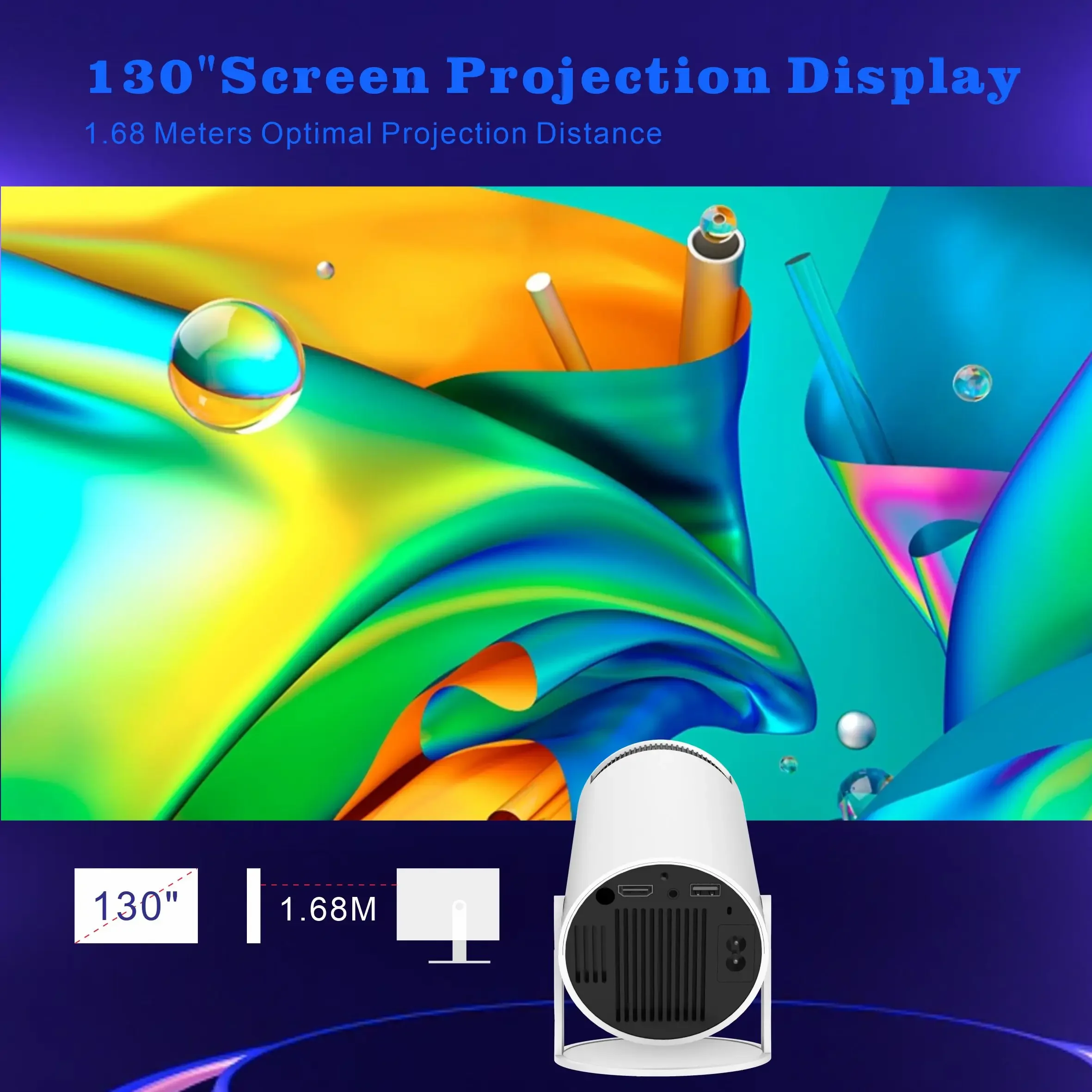 2025 Projector 1080…