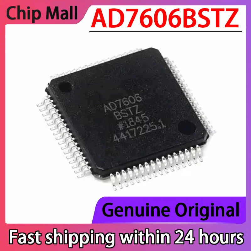 

1 шт. новый оригинальный AD7606BSTZ AD7606 LQFP-64 16-битный синхронный образец ADC-чип