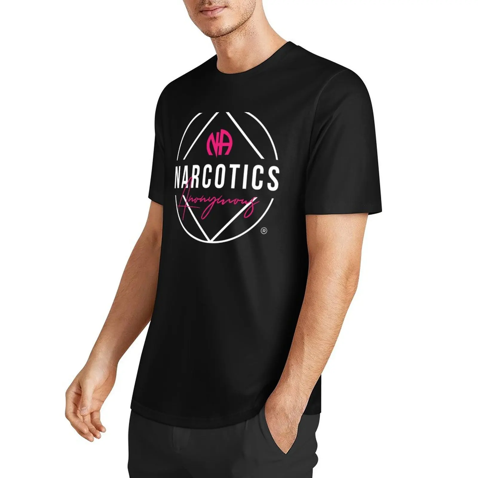 Narcotics Anonymous - NA T-Shirt customs heavyweights shirts graphic tees Men's t shirts