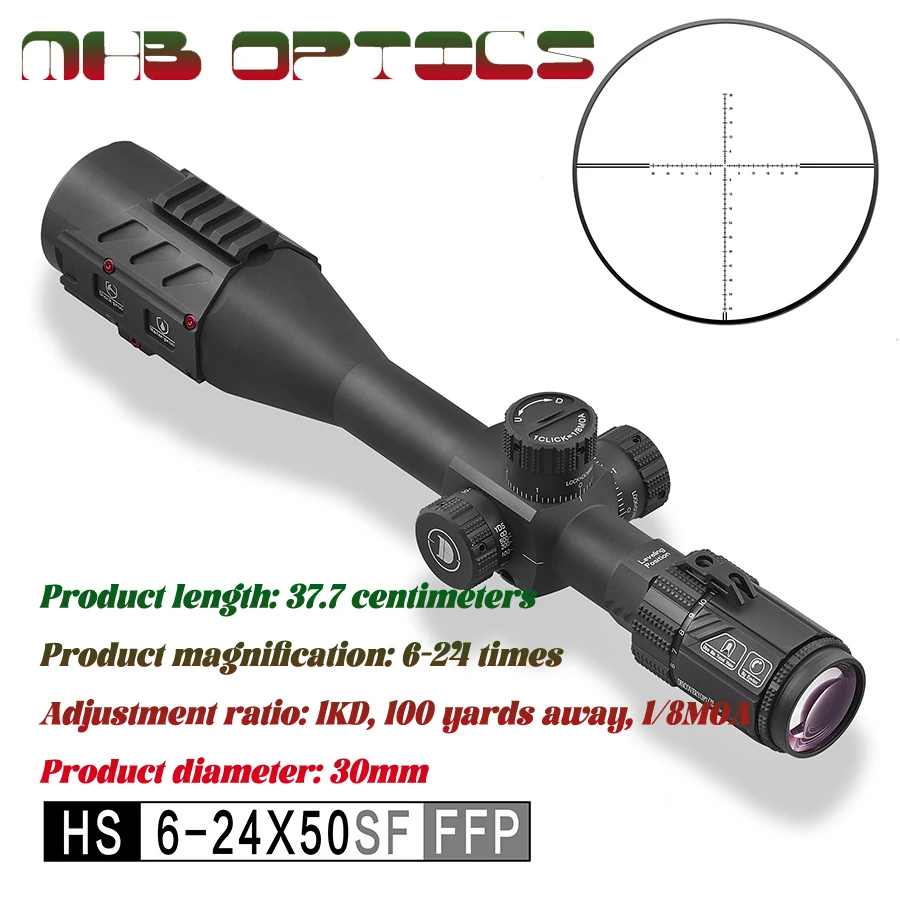 

Сверхпрозрачный, ударопрочный монокулярный телескоп для занятий спортом на открытом воздухе Discoverer HS6-24X50