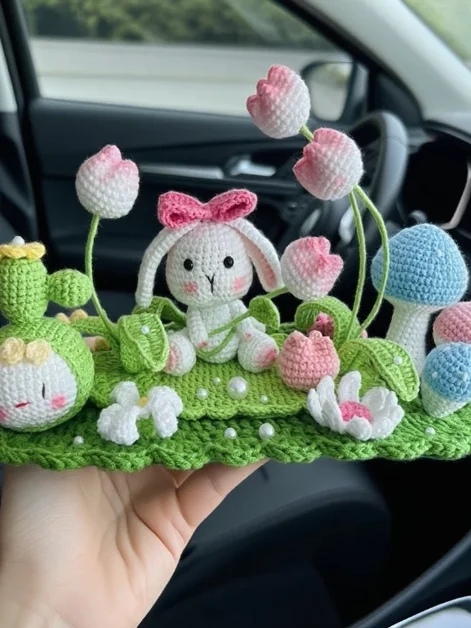 decorations-de-tableau-de-bord-de-voiture-faites-a-la-main-au-crochet-produits-finis-kit-de-materiaux-de-crochetage-en-laine-pour-decoration-de-voiture-en-forme-de-tulipe-et-de-lapin