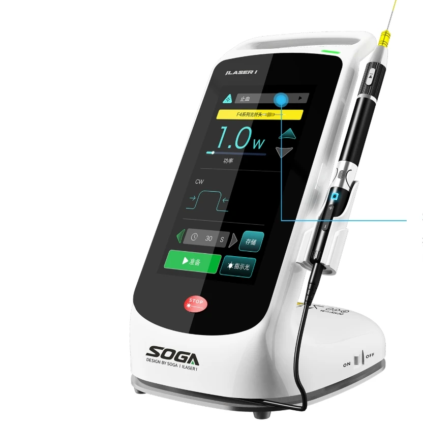 New Product Dental Equipment SOGA-ILASER I Oral Semiconductor Laser Therapy Device With OLED Display Screen