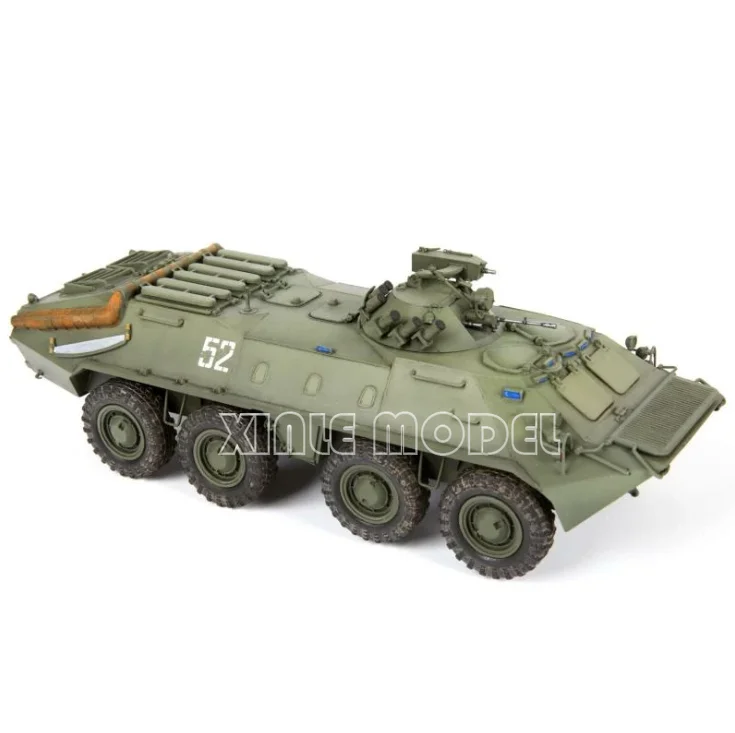 ZVEZDA – kit de modèle de voiture à assembler en plastique, porte-personnaire russe 3587 BTR-70 avec tourelle MA-7 1/35