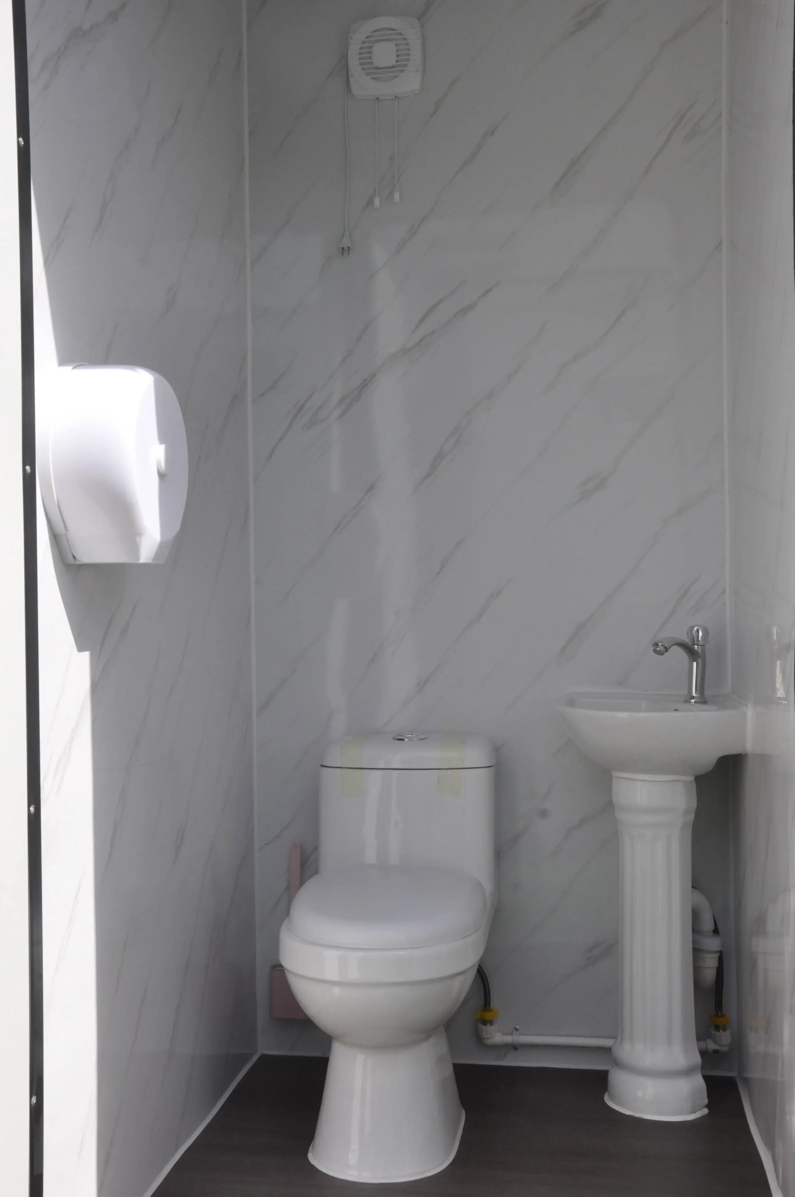 Picture 4: 2026 Sandwich Panel Modern Portable Cabin Toilet Pod Prefab Outdoor Public Bathroom Mobile Toiletpromote sales