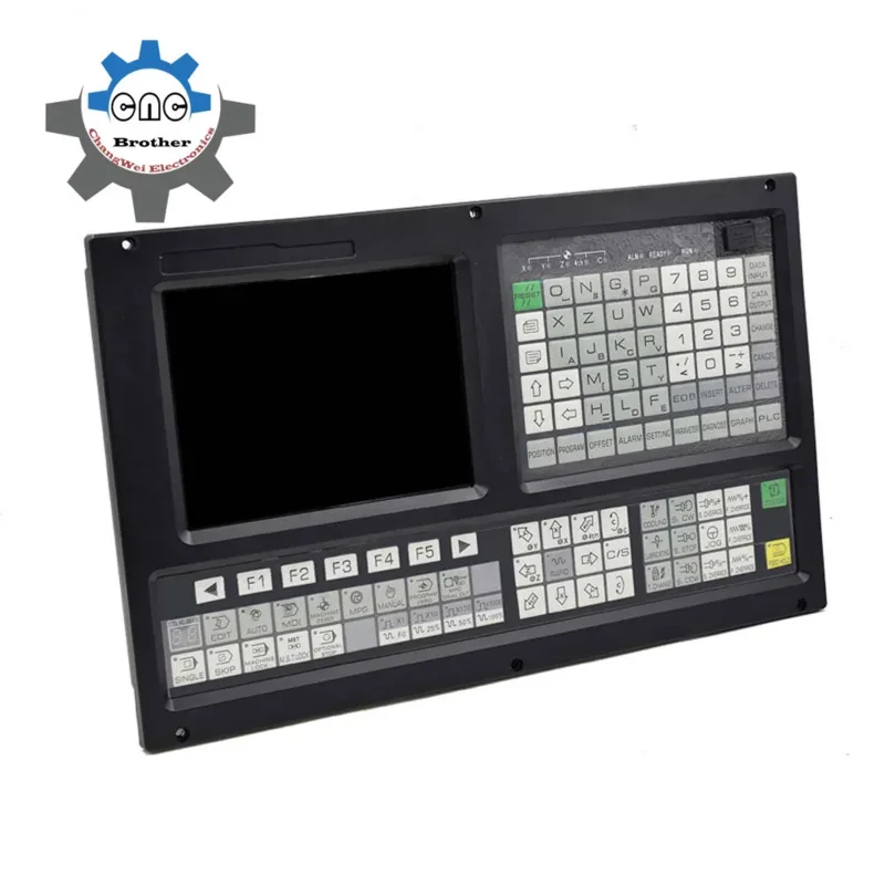 CNC 980TC Lathe Controller   ATC 2-axis Offline Controller 8-inch Display Support PLC Function Tac Panel