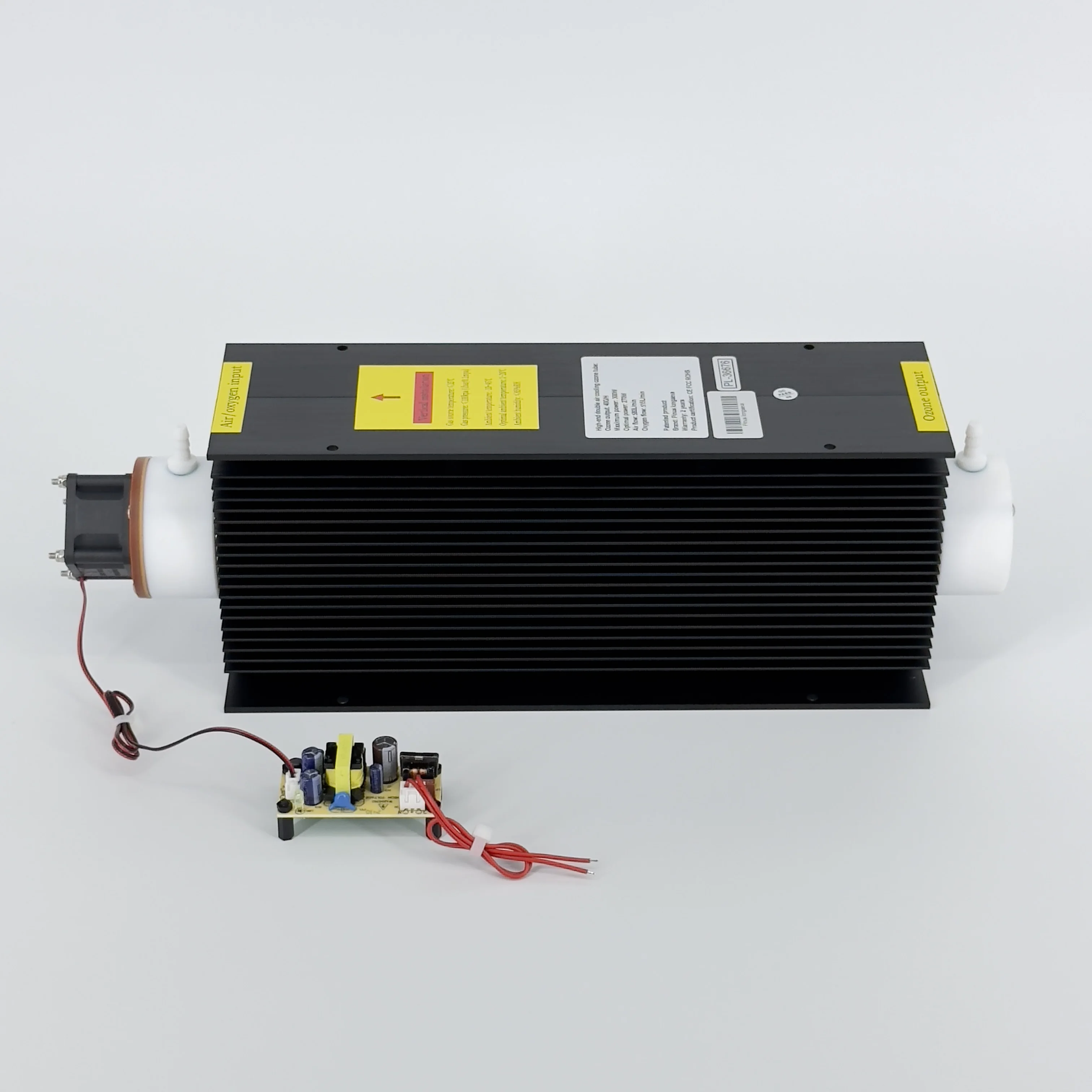 CE FCC ROHS 40G/H 40grams Ozone Tube Ozone Generator Parts Ozone Cell Narrow Gap Discharge Black Quartz Tube