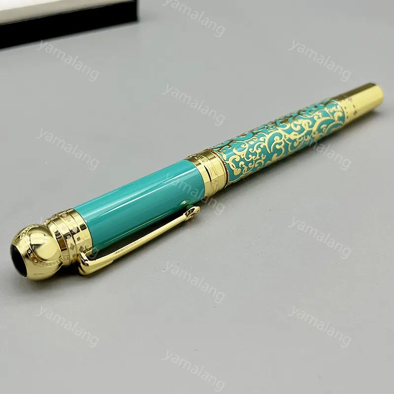 yamalang mb art patron serie joseph ii esferografica caneta rollerball papelaria escrita azul material de escritorio 01