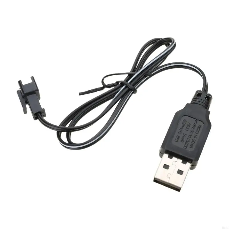 918C 3.6V 4.8V 6V 7.2V LiPo Battery USB Cable for RemoteControl Car Truck SM2P/JST/KETPlug Charging Cable