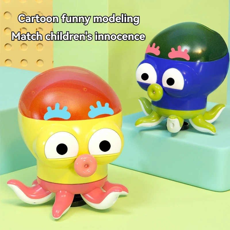 

Children's Showerhead Water Play Octopus Rotating Water Spray Bath Water Spinning Fun Bathing Boys' and Girls' Toys