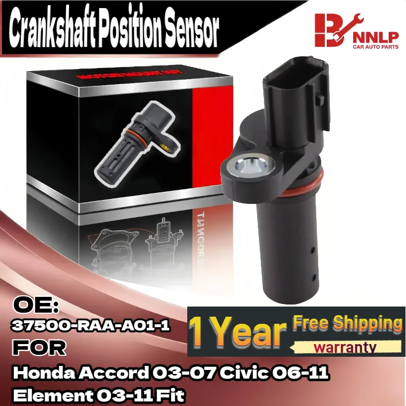 

For Engine Crankshaft Position Sensor #37500-RAA-A01 For Acura Honda