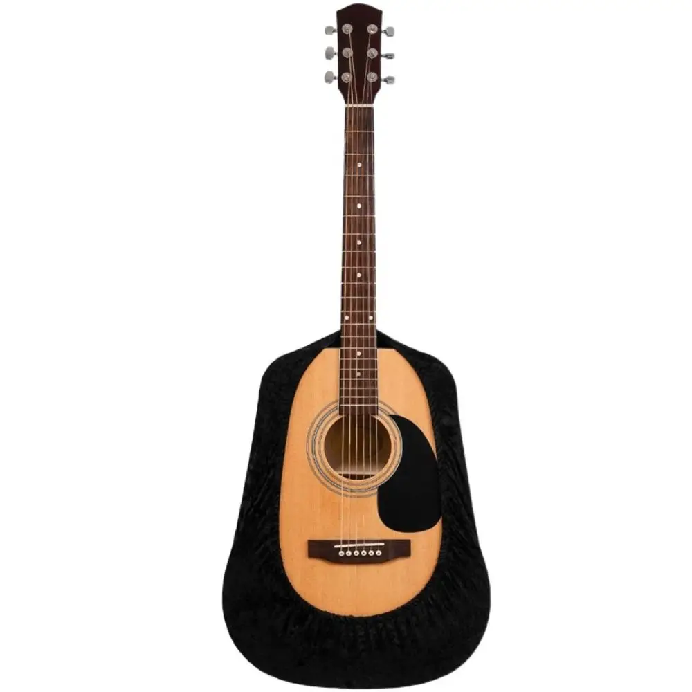 Black Guitar Dust Cover 40/41inch Dustproof Guitar Prevent Scratch Wrapper Universal Soft Guitar Show Bag