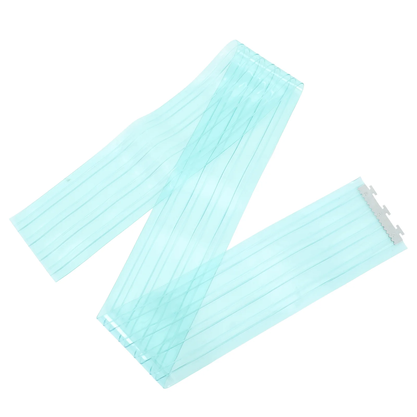 

1Set Transparent PVC Strip Door Curtain Flap Design Easy Install Partition for Home Commercial Dog House Curtain Track