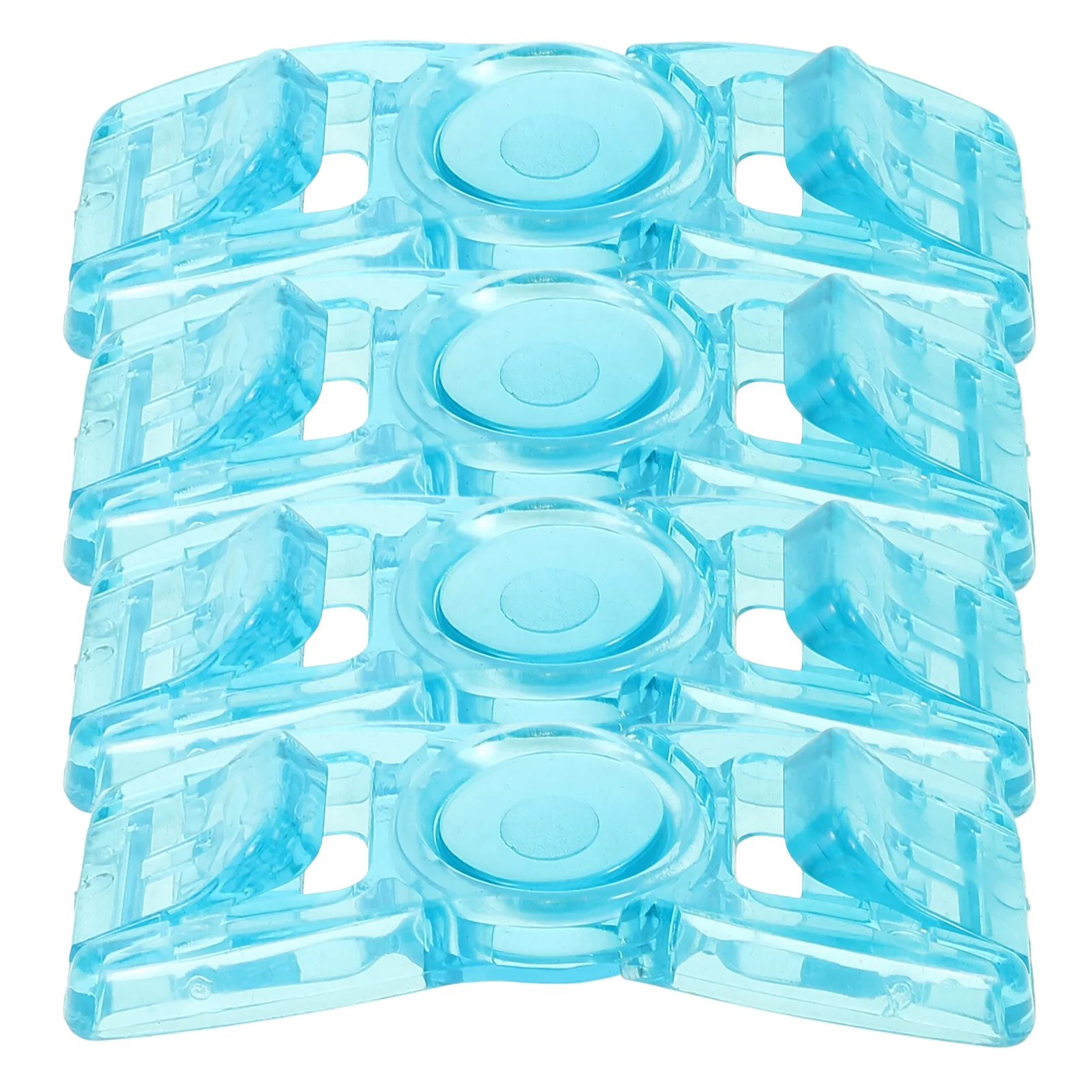 4 stuks zwembril gesp clip connectoren lanyard sluiting vergrendelingen plastic sloten duurzaam slijtvast universele pasvorm zwart