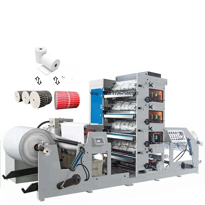 High-Speed 4-6 Colour Automatic Offset Printing Machine New Condition for Flexible Packaging & Paper Cup Printing Products