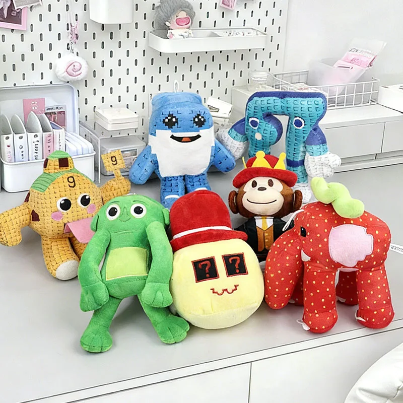 Brainrot 67 Weiche Plüschpuppe |   Niedliches Nr.9 Haus-Plüschtier |   Einzigartiges italienisches Brainrot-Stuhl-Design