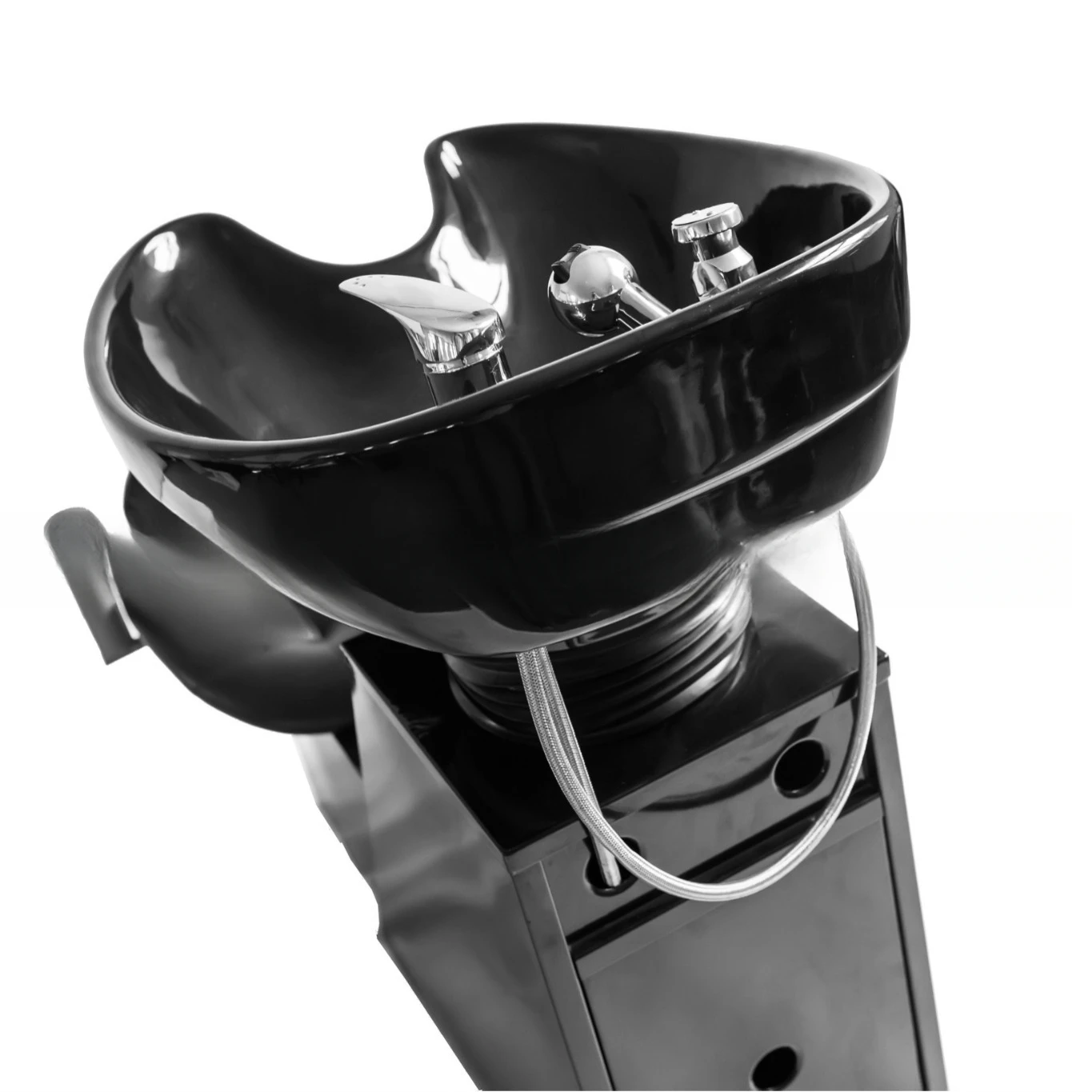 سرير شامبو لصالون الحلاقة، كرسي شامبو شبه مستلق، أثاث صالون الشعر، أثاث قص الشعر #3