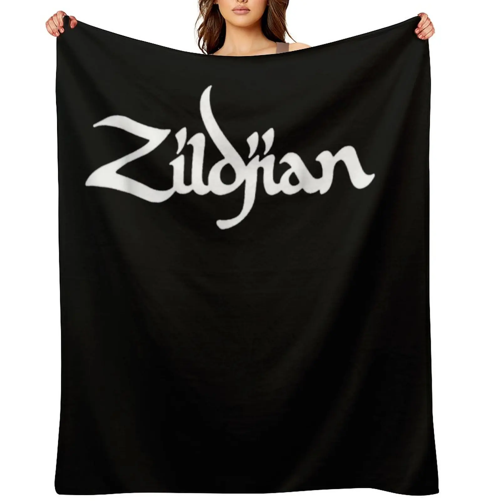 

Zildjian Cymbals College Drums Drummer Throw Blanket Sleeping Bag Flannel Moving sofa bed Blankets