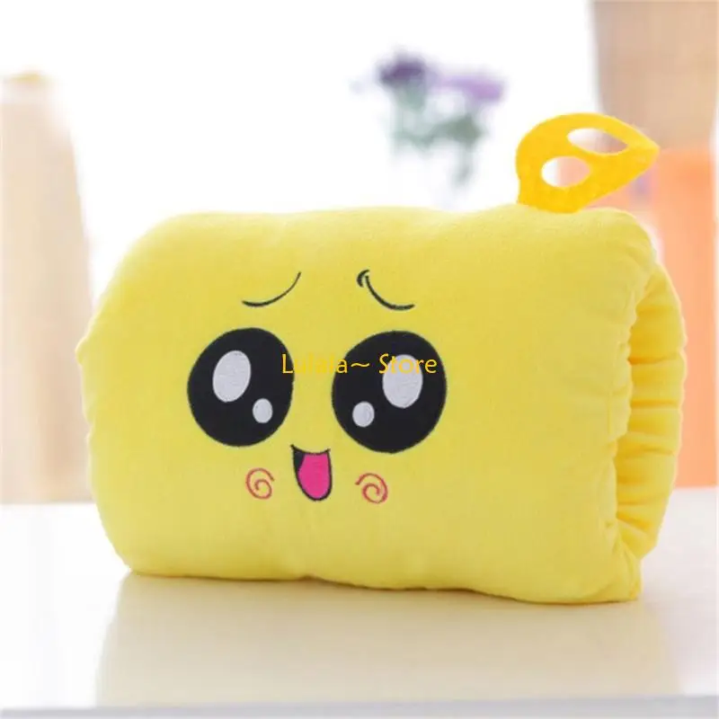 Y4QA Winter Warm Plush Hand Pillow Hand Warmer Arm Pillow For Napping Cuddling Soft Warm Cushion for Office Sleep