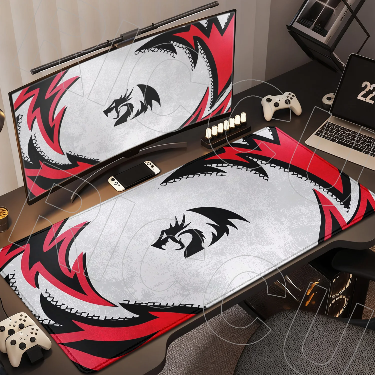 

HD Large 90X40cm Mouse Pad XXL R-Redragon Protector PC Accessories Gaming Mousepad Gamer Keyboard Desk mat Extended Anime Rug