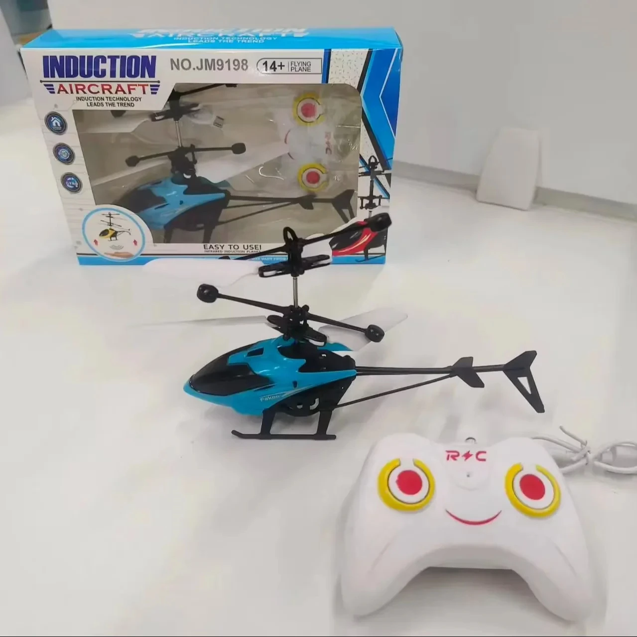 Mini RC Drone Rechargeable No Remote Control RC Helicopters Drone Toys Induction Hovering Safe Fall-resistant Rc Airplane