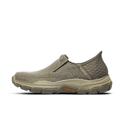 Skechers-Chaussures Classiques Respirantes en Toile pour Homme, Mocassins Décontractés à Enfiler, pour la Marche et la Conduite en Plein Air, Été