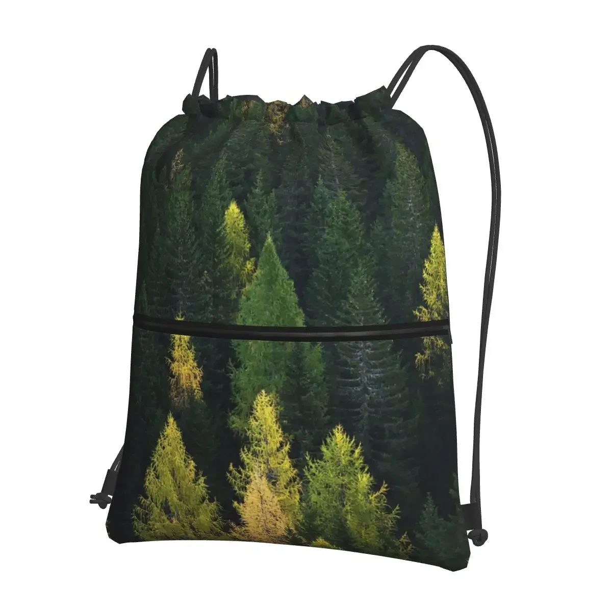 Mount Trees Trees Apennine Mountains Portable Backpack Drawstring Bag Drawstring Bundle Pocket Sundries Bags For School Students