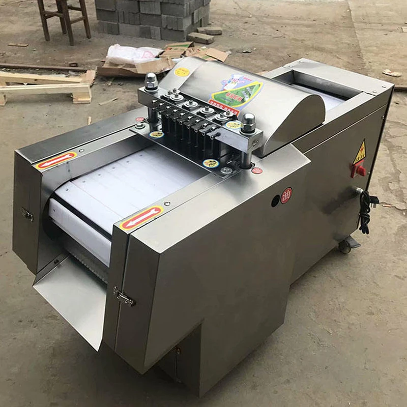 Automatic Meat Block Cutter Electric Meat Slicer Machine Commercial Household Fish Cutter Vegetable Cutter Fillet Shredded Slice