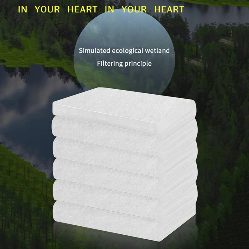 【X】Sponge For Aquarium Fish Tank Bio Cotton Foam Skimmer 3CM Thick X Width 10CM X Length 1M Aquarium Filter Biochemical Filter