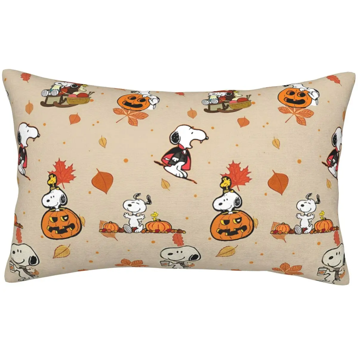 

Постельное белье на Хэллоуин с рисунком собаки Снупы, наволочка с милым принтом, домашний диван-кровать, наволочка, подарок на день рождения для детей