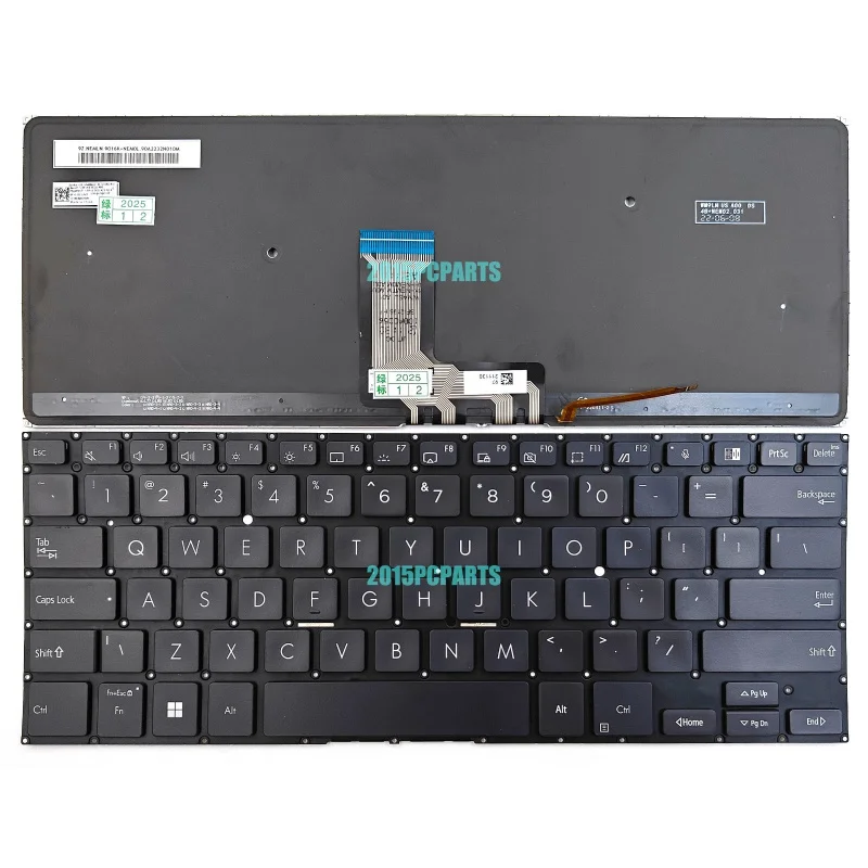

Z New For Asus ExpertBook B1 B1400 B1400C B1400CBA B1400CEA P3350C Keyboard Backlit US