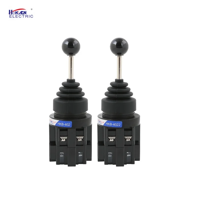 30mm Master Monolever Joystick Switches 4 Way Self Locking Latching Reset Momentary Toggle Cross Rocker Switches HKB-402 4022