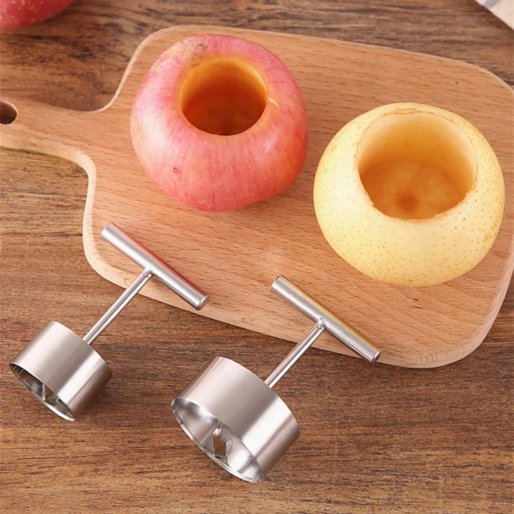 

Apple Pear Core Coring Cutter Stainless Steel Fruit Core Pitter Remover Separator for Kitchen Accessories Gadgets