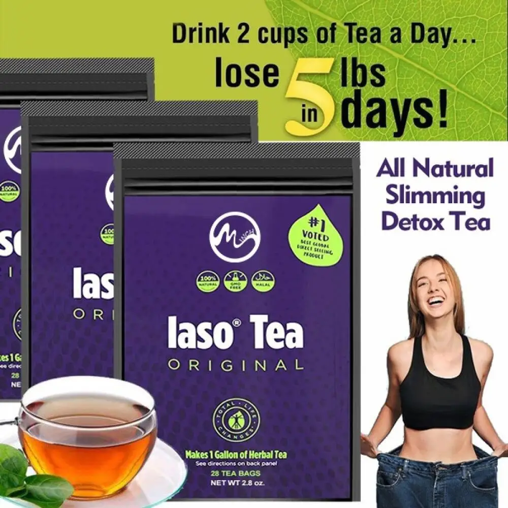 Laso Tea Detoxifying Health Supplement for Weight Loss And Body Cleansing Suitable for Men And Women