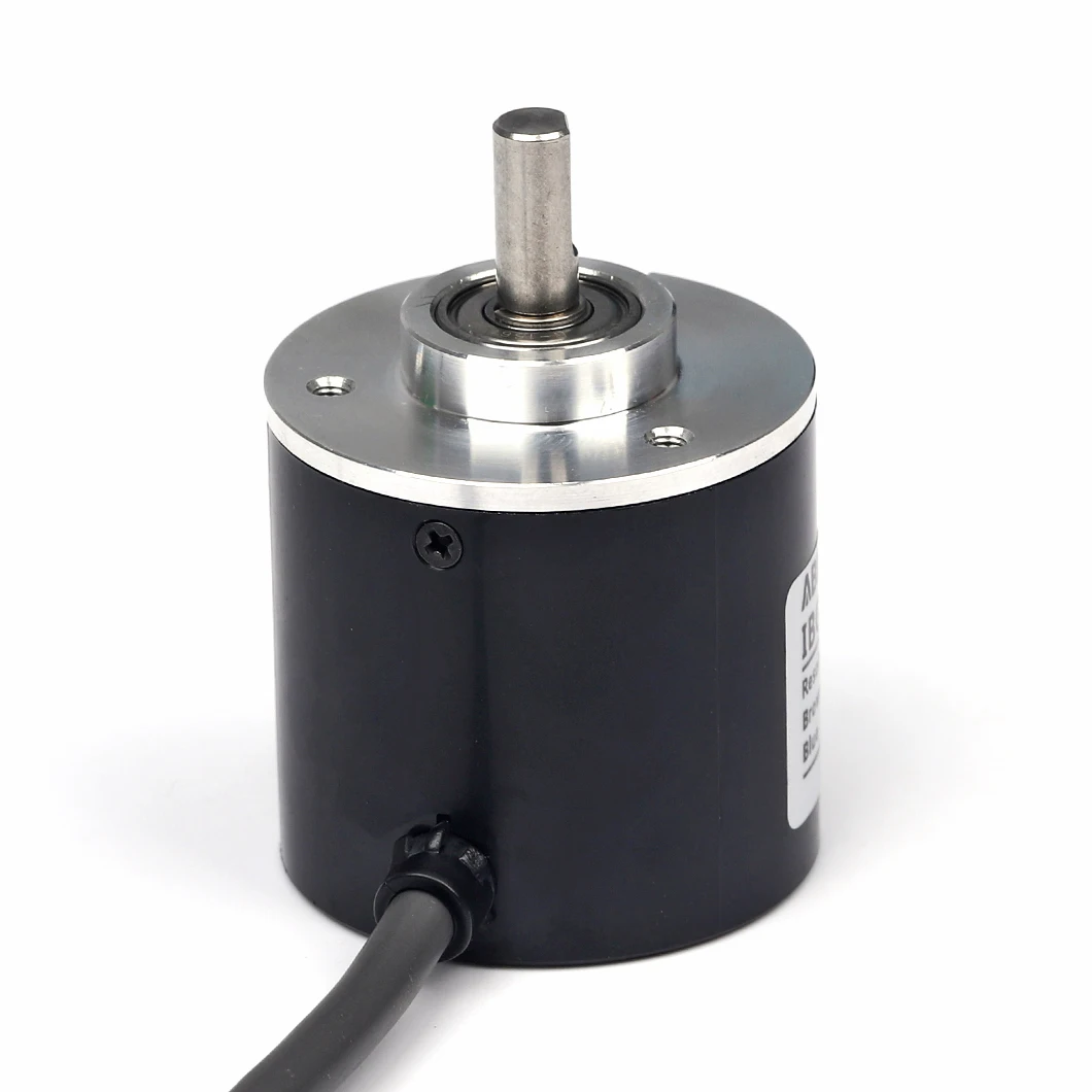 1000 pulses high resolution rotary encoder AB phase diameter 38mm shaft 6mm incremental shaft encoder