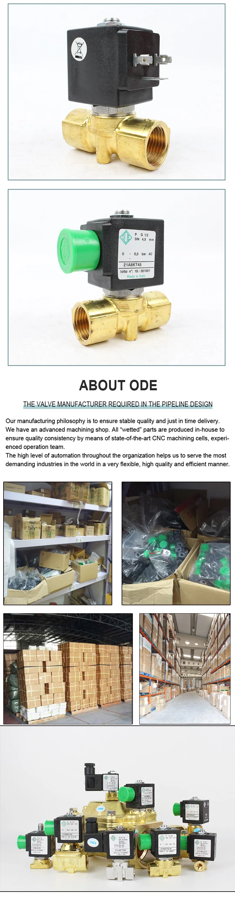 Électrovanne ODE Solenoid Gaz et carburant — détail 4