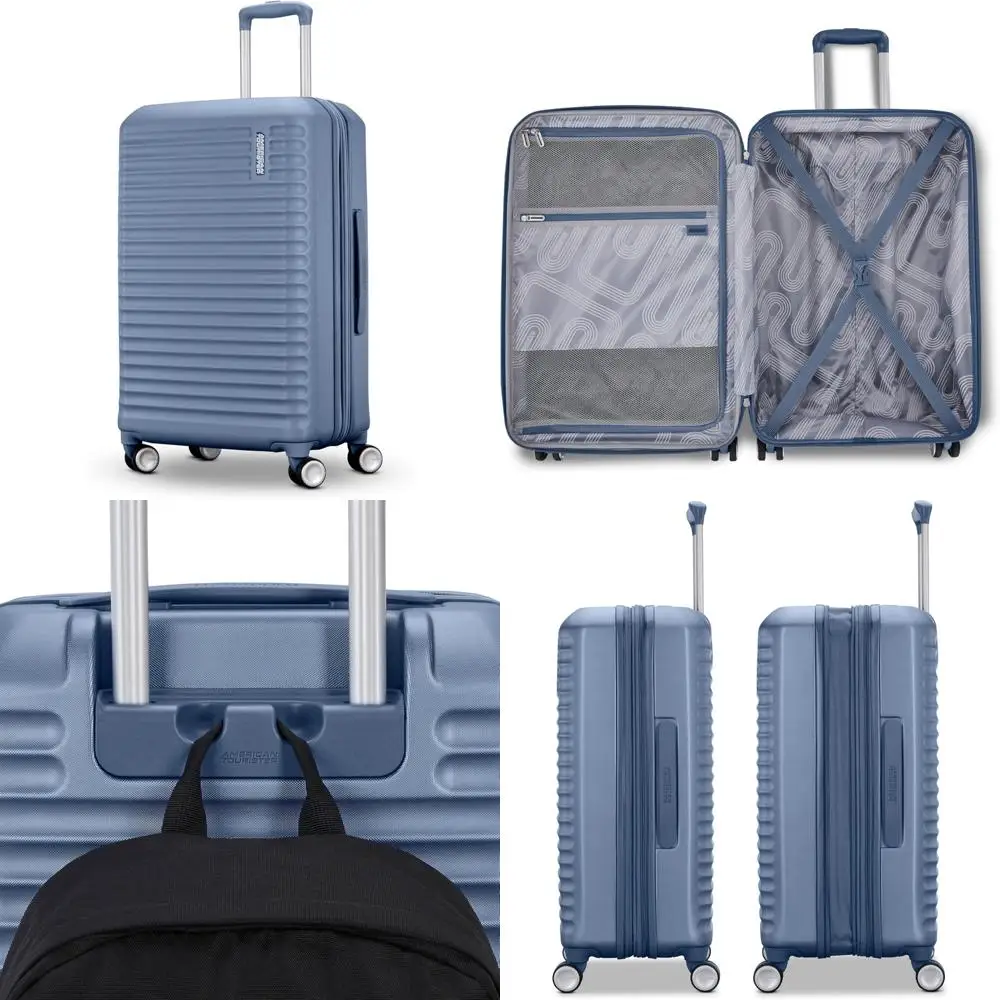 

Средний 24-дюймовый расширяемый чемодан-спиннер с твердой поверхностью, одобренный авиакомпанией, прочный, с расширениям 1,5 и регулируемой высотой по правой высоте ™ Фаре