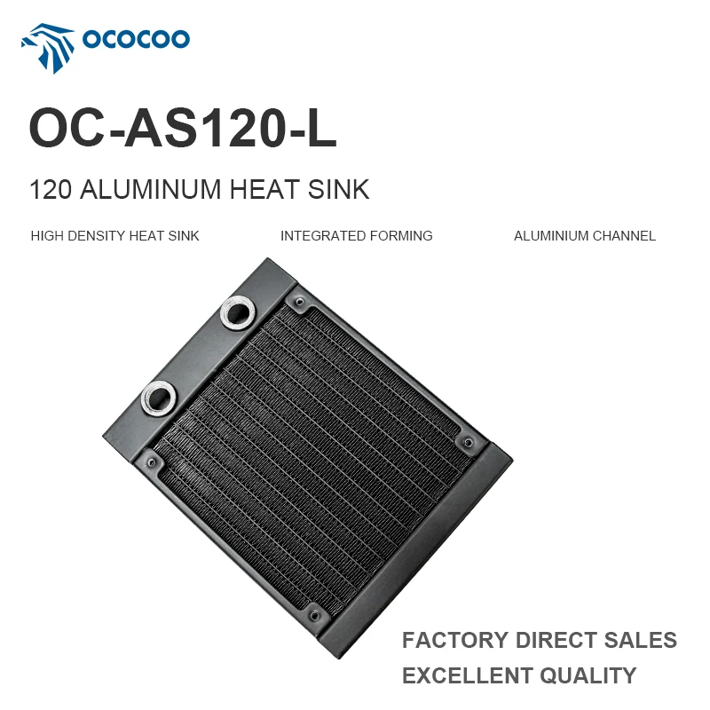 

OCOCOO Automated Robot Water Cooling Radiator Superior Heat Dissipation Anti - corrosion Reliable Leak - prevention AS120 - L