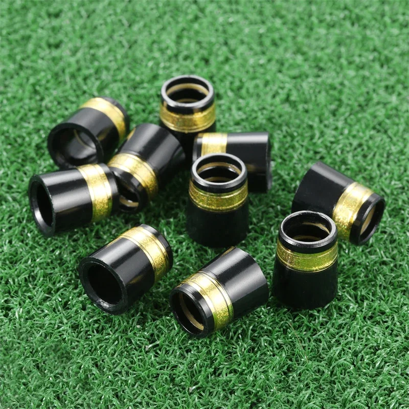 10Pcs Plastic Golf Ferrules Tip Size 0.370 Golf Sleeve Ferrule for Golf Irons High Quality Club Shafts Accessories 9.3x15x13.7mm